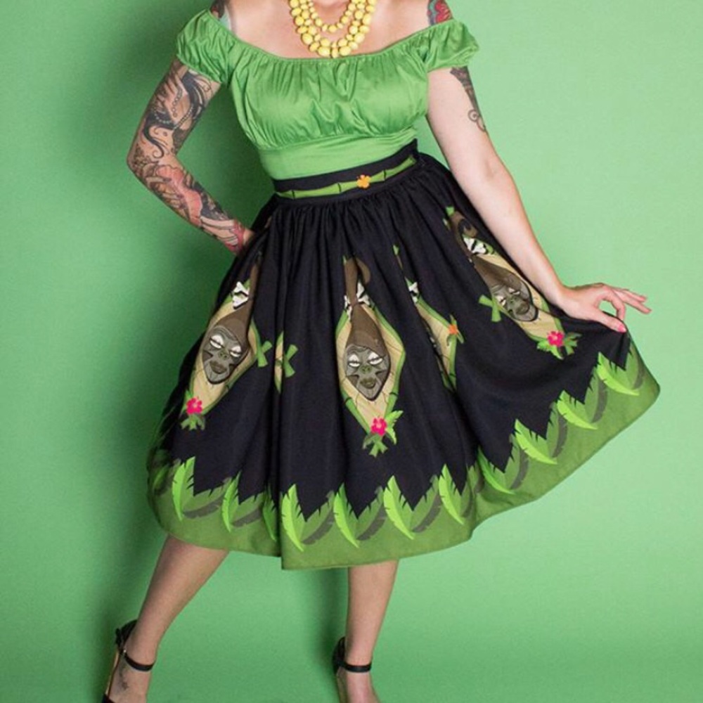 Shrunken Head Skirt TOBS Medium